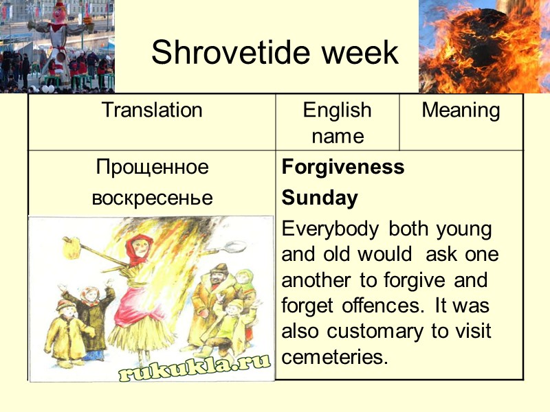 Shrovetide week